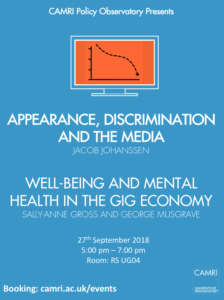 Launch of two new CAMRI Policy Briefs @ University of Westminster | England | United Kingdom