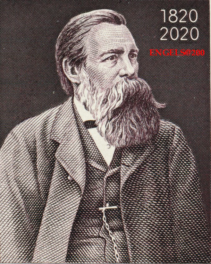 Friedrich Engels Stamp